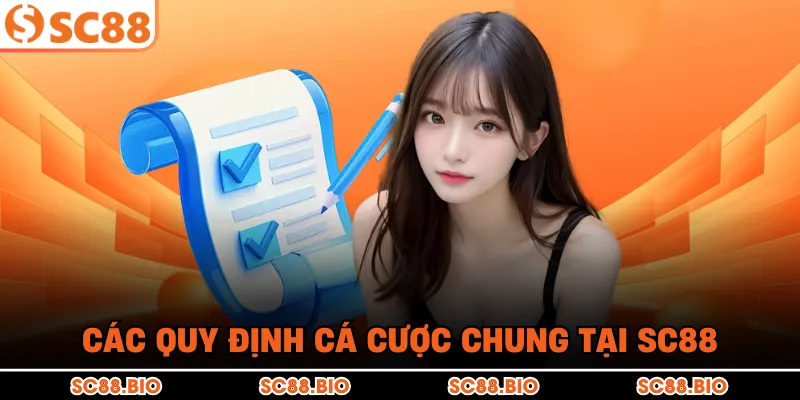 Các quy định cá cược chung tại SC88