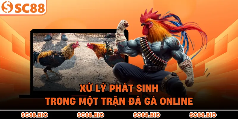 Xử lý phát sinh trong một trận đá gà online